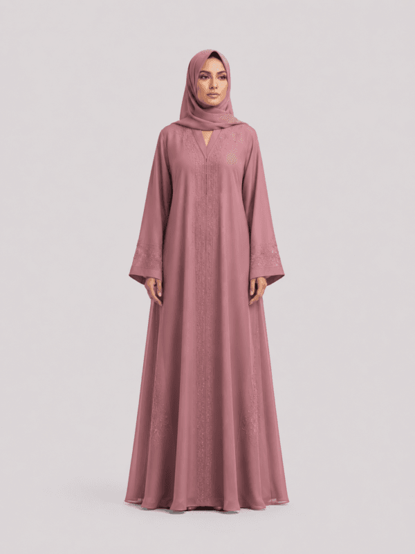عباية ورد